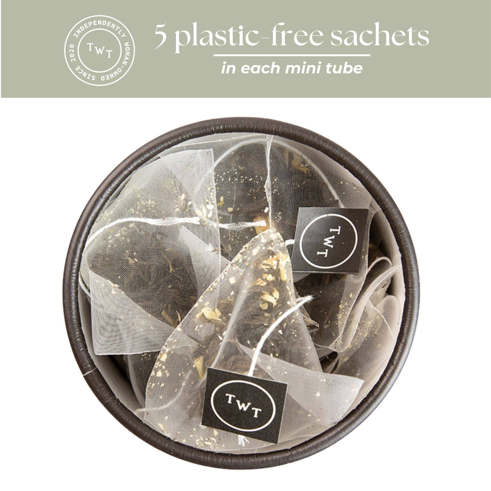 Jasmine Green Tea Mini Tube Gift (5 tea bags)