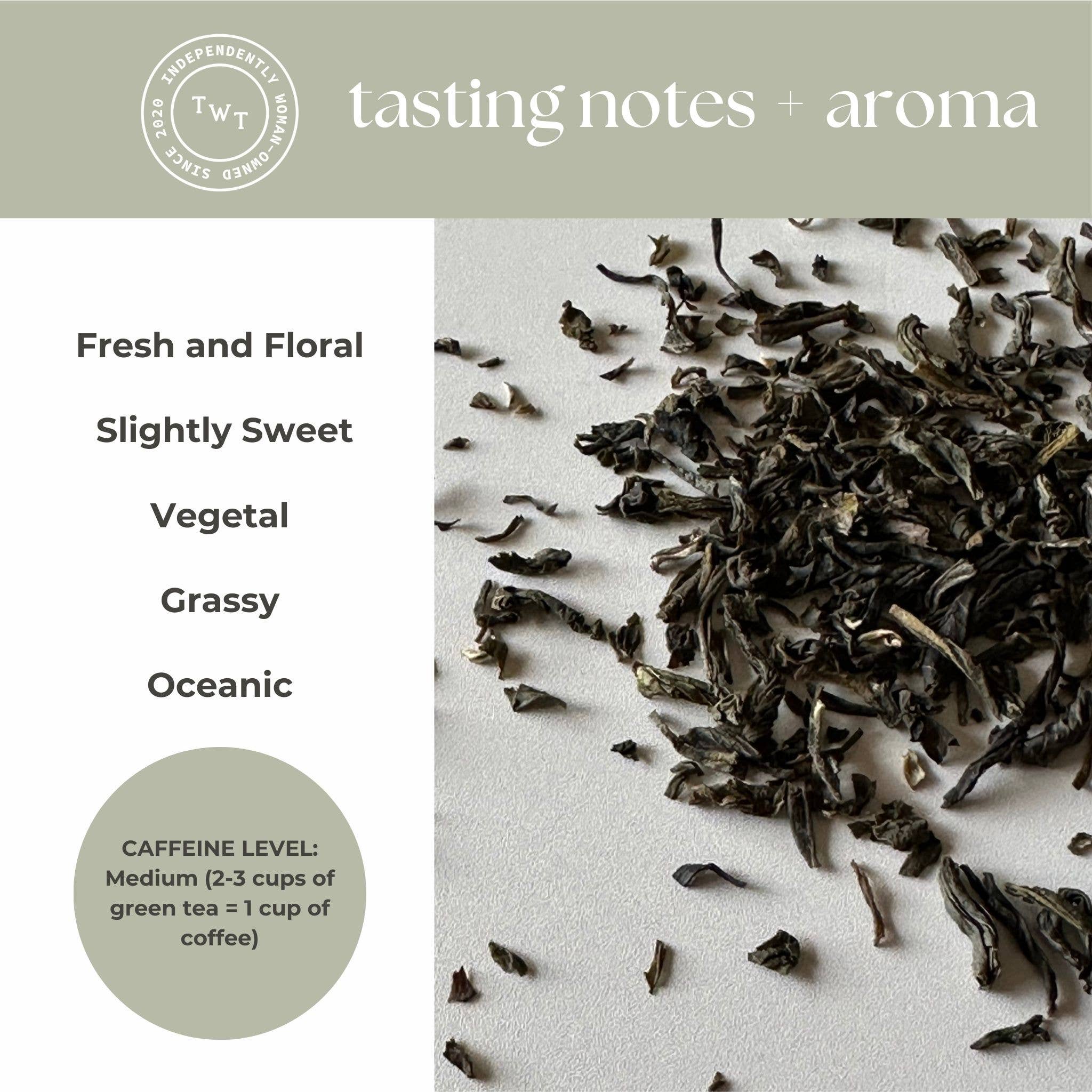 Jasmine Green Tea Mini Tube Gift (5 tea bags)